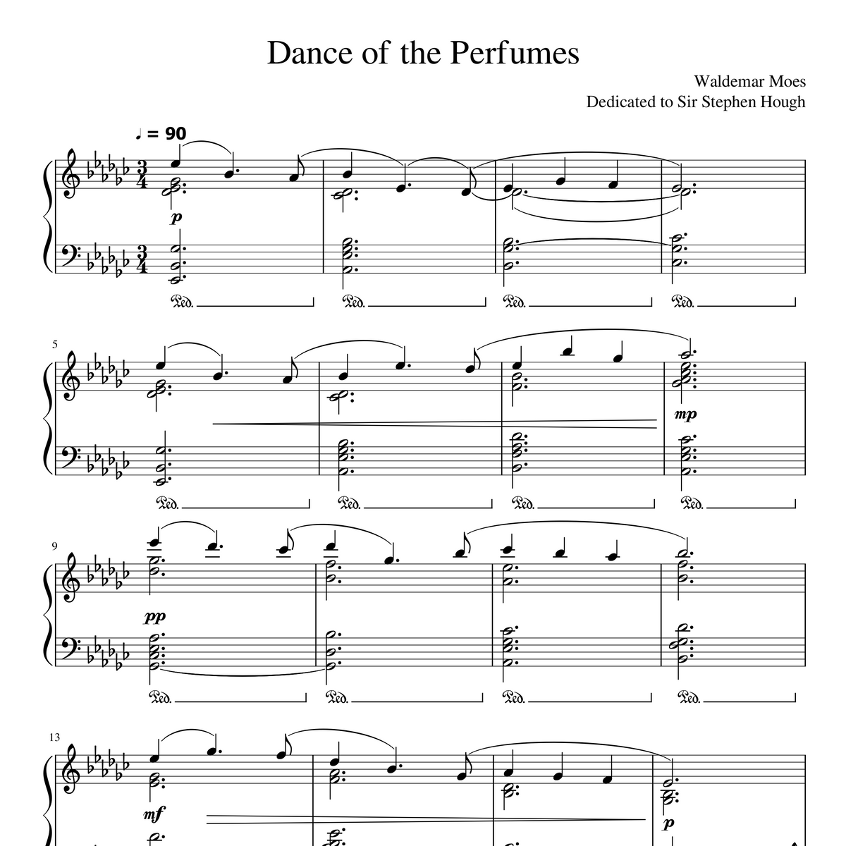 Sheet Music - Dance of the Perfumes