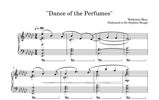 Sheet Music - Dance of the Perfumes